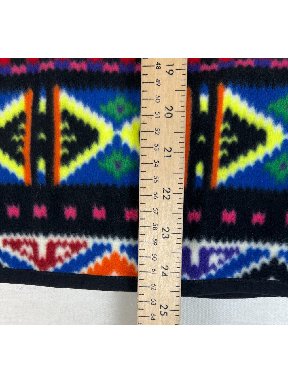 Vintage Lauren Active Ralph Lauren Women L Aztec Fleece Jacket - Picture 8 of 10